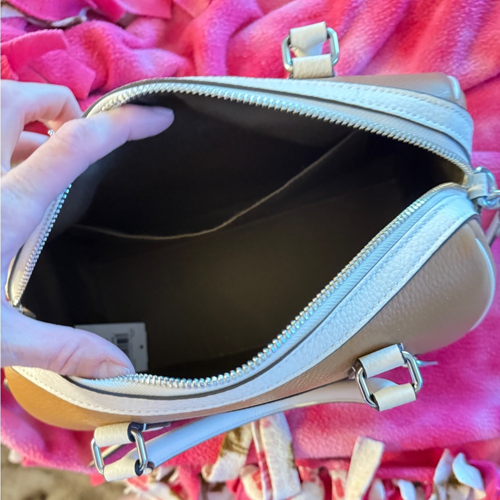 Coach Brown and Cream Satchel - Picture 7 of 7